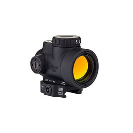 Trijicon 1x25mm MRO 2.0 MOA Adjustable Green Dot Sight w/ Levered Quick Release Low Mount -