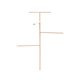 thumbnail image 4 of Percha de madera para pollitos, accesorio para gallinero, soporte multiusos extragrande para entrenamiento de pollitos con estaca de tierra para, 4 of 9