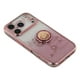 thumbnail image 5 of KADEM For iPhone 17 Pro Max Case Ring Kickstand TPU Flowers Phone Cover Gradient Glitter -, 5 of 5