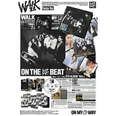 NCT 127 - WALK - The 6th Album (Poster Ver.) - Music & Performance - CD