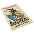 thumbnail image 3 of Print: Wainwright Brewery, Buck Beer, St. Louis, Missouri, 1895, 3 of 4