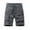 Dark Gray—Prime Deals 2025, variant on BADHUB Outdoor Cargo Shorts for Men Multi Pocket Classic Button Zipper Work Shorts Straight Ripstop Hiking Shorts Clearance Black L