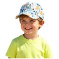 thumbnail image 3 of KPOPLK Kids Baseball Cap Adjustable Dinosaur Print Sun Hat Summer Toddler Boy Snapback Cap Sport Cap(2-6 Years,Light Yellow), 3 of 7