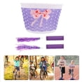thumbnail image 4 of 1 Set Plastic Kids Bike Front Handlebar Basket Practical Scooter Storage Basket, 4 of 9