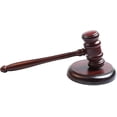 thumbnail image 3 of Wooden Gavel And Sound Block Set Wood Gavel And Round Hammer Sound Block Perfect For Judge Lawyer Auction Sale, 3 of 5