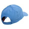 thumbnail image 4 of Breast Cancer Hot Pink Ribbon Embroidered 5 Panel Cap - Blue OSFM, 4 of 5