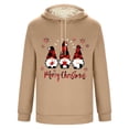 thumbnail image 5 of Sudadera con capucha para hombre, informal, a la moda, con estampado, de felpa, de manga larga, con bolsillo, de poliéster, 5 of 5