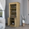 thumbnail image 2 of Functional 4-built In Wine Rack Bar Cabinet - Design Versatile For Entertaining Occasions, 2 of 4