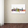 thumbnail image 3 of Trademark Fine Art "Montreal Canada Skyline" Canvas Art by Michael Tompsett, 3 of 3