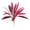 1PCS, variant on Artificial Cordyline Fruticosa Logs Tropcial Plant 21.6in Artificial Dragon Blood Tree Fake Tropical Palm Plants for Wedding Party Home Office Decoration (1PCS)