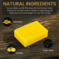 thumbnail image 7 of AMVital Lemon Turmeric Kojic Acid Soap Bar - Natural Face & Body Soap Bar for All Skin Types, 3-Pack, 7 of 7