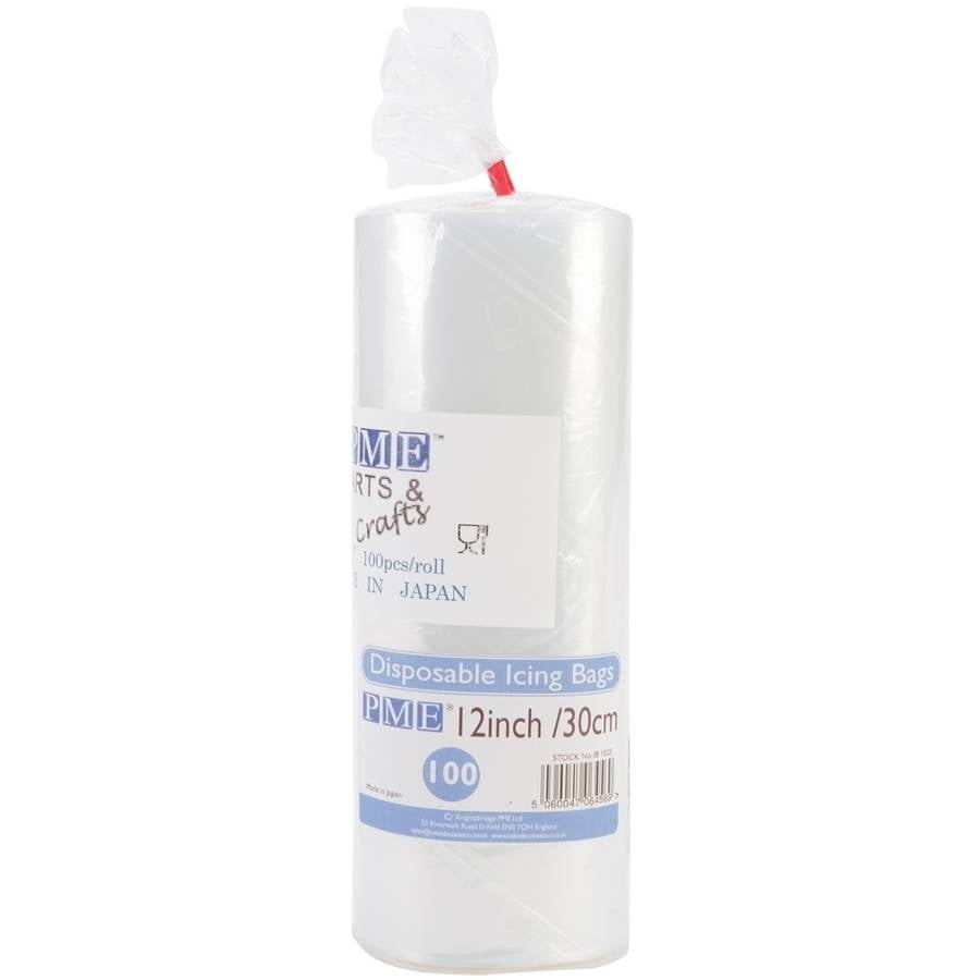 Disposable Icing Bags, 12", 100Pack