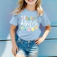 thumbnail image 2 of MUXiin Kids Easter Shirts Girls 3d Prints Short Sleeve T Shirt Casual Happy Easter Vacation Tops Tee for Toddler & Kids Easter Gifts for Boys(Blue,11-12 Years), 2 of 6