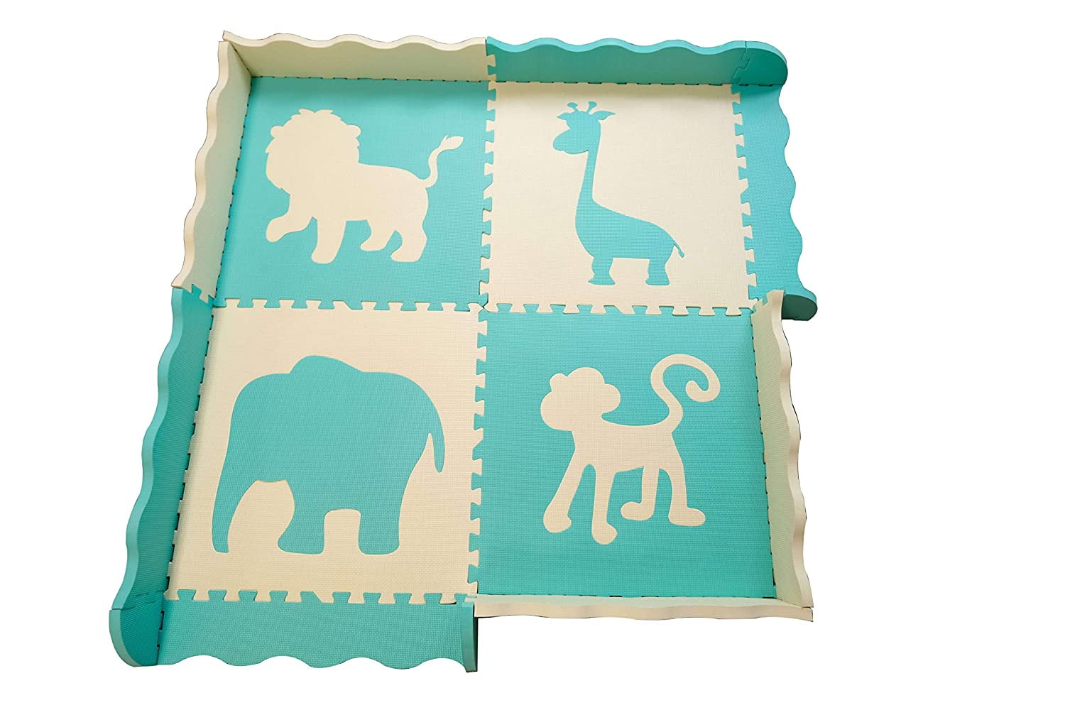 MyBlissBaby Baby Play Mat Tiles Extra Large Thick Foam Floor