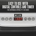 thumbnail image 4 of WESTON BRANDS DIGITAL DEHY 10 TRAY 900W, 4 of 8