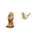 thumbnail image 1 of Escultura majestuosa de pájaro león, estatua coleccionable, adorno de mesa, figura artística, decoración moderna para el hogar, oficina, estantería, c, 1 of 8