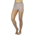 thumbnail image 3 of ToBeInStyle Women's Control Top Sheer Full Footed Panty Hose Hosiery Stockings, 3 of 5