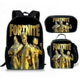 thumbnail image 3 of Fortnite Fortnite Backpack Large Capacity Three-piece Set Peripheral Backpack Student School Bag, 3 of 5