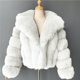 thumbnail image 5 of Puntoco Chaqueta De Invierno De Talla Grande Para Mujer, Cálida, Holgada, Con Cuello Levantado Y Pelo De Felpa, 5 of 5
