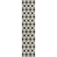 thumbnail image 2 of JONATHAN Y TUSCAN SUN 2 x 8 Runner Rug, Darcy Traditional Geometric Bold Gingham - Black/Cream, TSN201A-28, 2 of 8