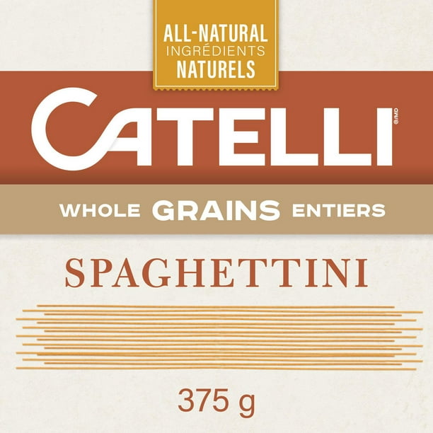 Pâtes Catelli Grains Entiers, Spaghettini