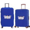 thumbnail image 1 of Luggage Cover Travel Suitcase Protective Cover for Trunk Case 18 '' -28 '' Foldable Light Elastic Suitcase Cover Bride Pattern 1Bride005 S, 1 of 6
