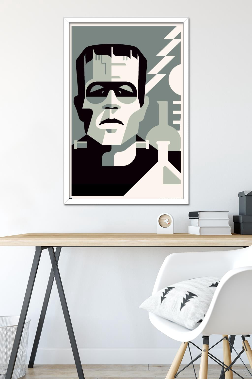 Frankenstein - Graphic Wall Poster, 22.375" x 34" Framed