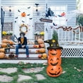 thumbnail image 2 of Inflable para Halloween Calabazas Inflables Apiladas Suministros Fiestas (calabaza), 2 of 5