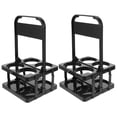 thumbnail image 4 of WORGEOUS 2pcs Foldable Beer Bottle Storage Bucket Holder Folding Beer Rack Basket for Daily Use, 4 of 8