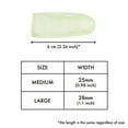 thumbnail image 2 of Disposable Latex Finger Cots 200pcs (LARGE), Anti-static Rubber Fingertips Protective Finger Gloves for Topical Medical Application, Nail Art, Electronic Repair, Painting, Jewelry Cleaning, 2 of 6