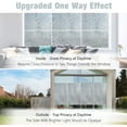 thumbnail image 2 of 45x300cm One Way Window Film Privacy, Static Cling Decorative Window Tinting Film for Home, Daytime Protection Stained Glass Films, 2 of 5