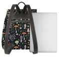 thumbnail image 3 of Yiaed Mushrooms Print Laptop Backpack for Women Slim Computer Bag Work Travel College Backpack Purse Fits 14 Inch Notebook, 3 of 4