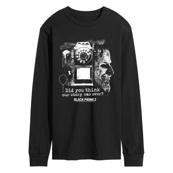 The Black Phone - Collage - Men's Long Sleeve Graphic T-Shirt