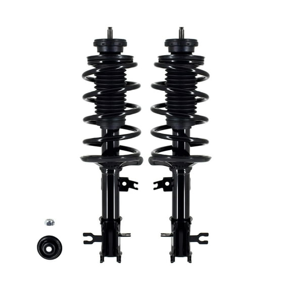 Pair 2 Front L-R Quick Complete Strut and Coil Spring For 2009 2010 Pontiac G3