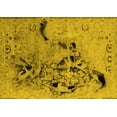thumbnail image 1 of Ahgly Company Indoor Rectangle Oriental Yellow Industrial Area Rugs, 7' x 10', 1 of 4