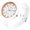 White Rose, variant on Fashion Jelly Series Sports Ladies Silicone Strap Electronic Quartz Waterproof Watch