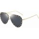 thumbnail image 1 of Ubiuo Studded Sunglasses For Women Fashion Studded Aviator Sunglasses Metal Frame Uv 400, 1 of 4