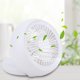 thumbnail image 4 of Mini ventilador de escritorio portátil, recargable por USB, funcionamiento silencioso, color blanco, 4 of 8