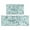 White And Blue, variant on White and Blue Of Animal Print Kitchen Rugs Sets Of 2,Anti Fatigue Kitchen Mat Rugs Non Slip Washable,Decorative Kitchen Floor Mats for Kitchen,Sink,Laundry,17"x30" 17"x47"