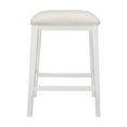 thumbnail image 2 of Hillsdale Furniture Shannon Wood Backless Counter Height Stool, White, 2 of 10