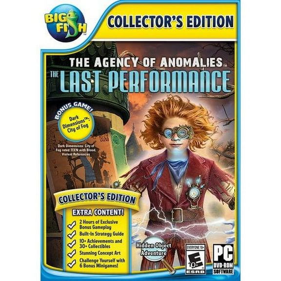 Activision Agency of Anomalies: The Last Performance -- Collector's Edition
