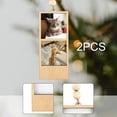 thumbnail image 4 of simhoa 2 Pieces Mini Picture Frame Picture Holder for Office Wedding Party Birthday 11.5x4.7x0.8cm, 4 of 6