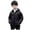 Black, variant on Snow Jacket Boys Kids Winter Coat Girls Puffer Jacket Baby Warm Winter Coats Boys Packable Outerwear for School And Outdoor Activities