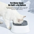 thumbnail image 4 of Pet Water Station, No-Spill Pet Water Bowl With Auto Rise & Fall Floating Plate, Non Skid Base Ensures Stability For Your Furry Friends In Home Or On The Go, 4 of 5