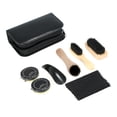thumbnail image 6 of 8PCS Shoe Shine Care Kit Black and Neutral Polish Brushes for Boots Shoes Sneakers Style 1, 6 of 7