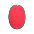 thumbnail image 1 of Ounissouiy Tablero de corte en forma de sandía, plástico PP de calidad alimentaria, duradero, para cortar, con estilo, agujero resistente, Utensilios de cocina Pequeña, 1 of 6