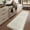 Beige, variant on Wonnitar 2'x6' Scalloped Runner Rug for Hallway, Washable Striped Kitchen Rug Non Slip, Soft Low Pile Wavy Edge Beige Accent Rug for Entryway, Bathroom, Bedroom, Laundry Room