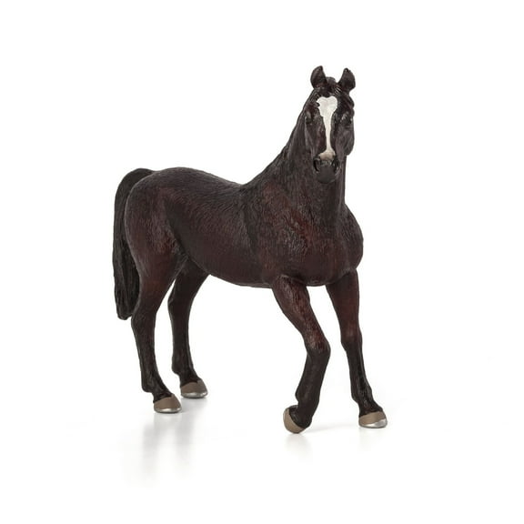 MOJO - Realistic Horse Figurine, Black Arabian Stallion