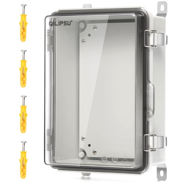 Carcasa eléctrica QILIPSU UL94-V0 PC/ABS 35x25x15 cm IP66