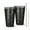 Black Gold Zodiac, variant on 16oz Tumblers Black White Moon Plant Pattern Stainless Steel Vacuum Insulated Double Wall Travel Tumbler Cups Mug with Lid and Straw,Cleaning Brush for Coffee,Tea